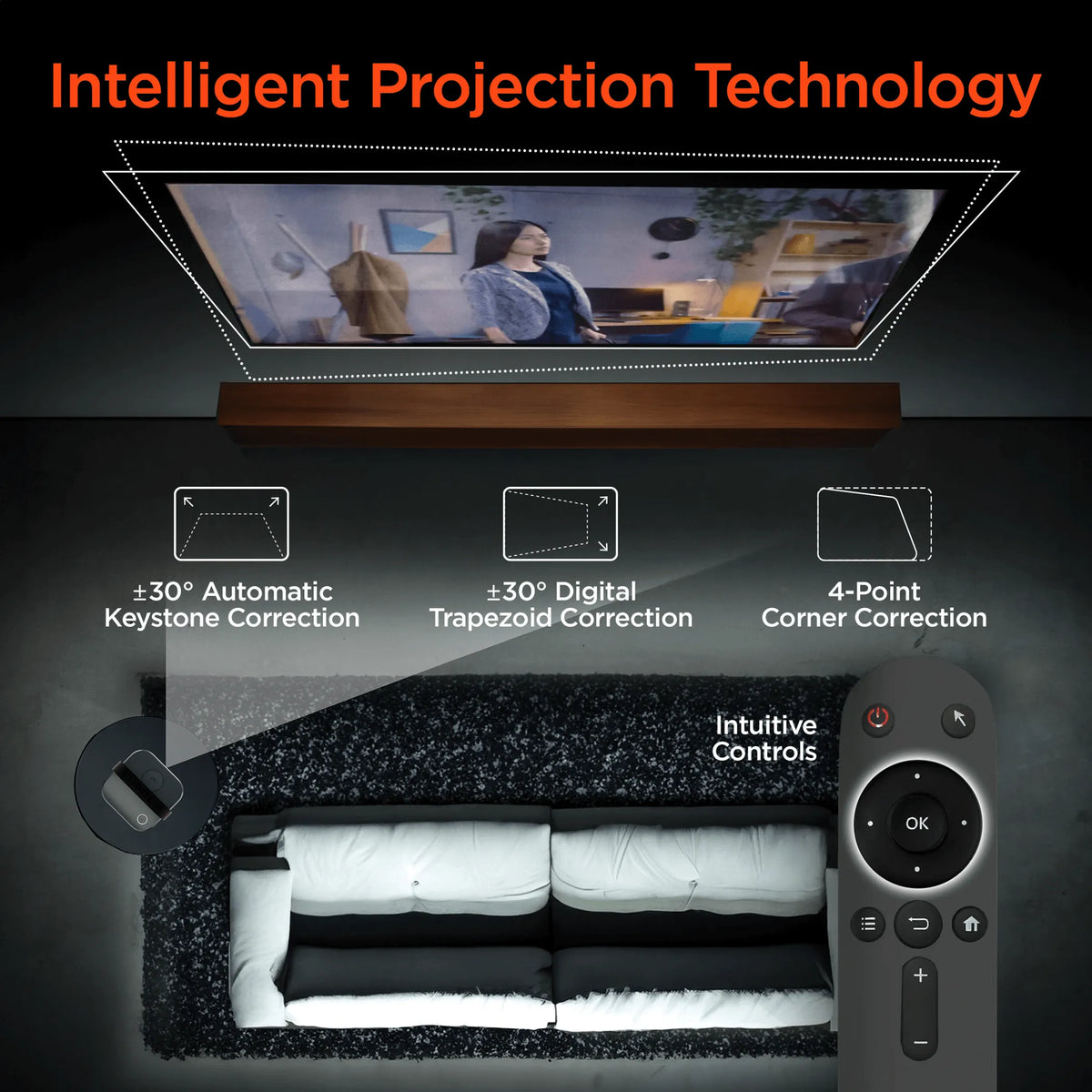 HyperGear CineMini Portable Mini Projector